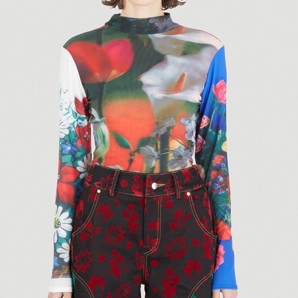 Chopova lowena mesh top